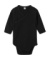 Baby Long Sleeve Kimono Bodysuit - BabyBugz, farba - čierna, veľkosť - 0-3