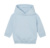 Mikina s kapucöu pre bábätká Baby Essential Hoodie - BabyBugz, farba - dusty blue, veľkosť - 6-12