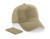 Šiltovka 5 panelová Removable Patch - Beechfield, farba - desert sand, veľkosť - One Size