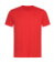 Tričko LUX - unisex - Stedman, farba - scarlet red, veľkosť - L