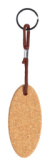 Flocox korkový prívesok na kľúče, farba - natural, veľkosť - 40×90×15 mm