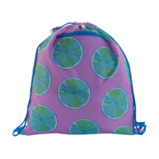 CreaDraw RFID RPET zákazková taška so sťahovacou šnúrkou