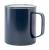 Copper insulated thermo mug, farba - dark blue
