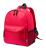 RPET kids backpack, farba - red