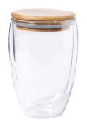 Glass thermo mug