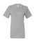Dámske voľné tričko CVC Jersey s krátkymi rukávmi - Bella+Canvas, farba - athletic heather, veľkosť - M