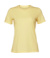Dámske voľné tričko CVC Jersey s krátkymi rukávmi - Bella+Canvas, farba - heather french vanilla, veľkosť - S