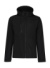 Venturer 3-vrstvová Softshellová bunda s kapucňou - Regatta, farba - čierna, veľkosť - S
