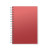 Krúžkový zápisník A5, farba - červená