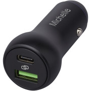 Duálna 55W nabíjačka do auta USB-C/USB-A Pilot - Tekio