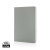 Kamenný poznámkový blok A5 Impact s tvrdou väzbou - XD Collection, farba - sivá