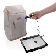 Batoh na 15" notebook Impact z 16 oz. recykl. canvas AWARE™ - XD Collection