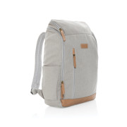 Batoh na 15" notebook Impact z 16 oz. recykl. canvas AWARE™ - XD Collection