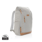 Batoh na 15" notebook Impact z 16 oz. recykl. canvas AWARE™ - XD Collection