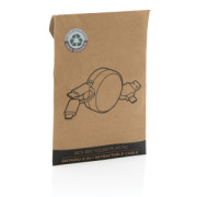 Zvinovací kábel 6 v 1 Ontario z RCS recyklovaného plastu - XD Collection