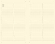 Zápisník Flexies L linajkový Black