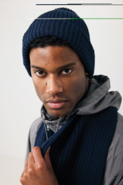 Dvojito pletená beanie čapica Impact z Polylana® AWARE™ - XD Collection