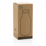 Kompaktná termo fľaša z RCS recyklovanej ocele - XD Collection