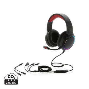 RGB herné slúchadlá