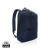 Moderný batoh na 15.6" notebook Impact z 1200D RPET AWARE™ - XD Xclusive, farba - námornícka modrá