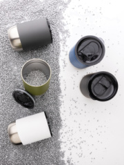 Termohrnček z RCS recyklovanej ocele 360ml - XD Collection