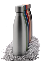 Celofarebná termo fľaša z RCS recyklovanej ocele 500ml - XD Collection