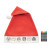 Detská Santa čiapka, farba - červená