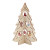 Vianočný dekoračný stromček, farba - barva dřeva