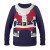 Vianočný sveter L/XL, farba - modrá
