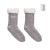 Pár ponožiek M, farba - šedá