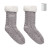 Pár ponožek L, farba - šedá