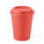 Dvojstenný pohár PP 300 ml, farba - červená