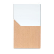 Sklenená plaketa na podstavci