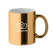 Keramický hrnček metalický