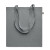 Nákupná taška z recykl. bavlny, farba - kamenně šedá