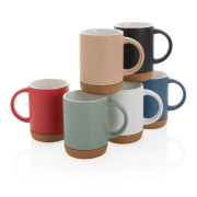 Keramický hrnček s korkovým podstavcom 280ml - XD Collection