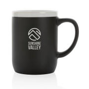 Keramický hrnček s bielym lemom 300ml - XD Collection
