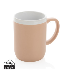Keramický hrnček s bielym lemom 300ml