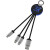 Světelný kabel s kroužkem C16 - SCX design, farba - modrá