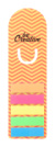 CreaStick Mark A záložka do knihy na zákazku, farba - white, veľkosť - 51×175×4 mm