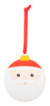 Skaland Vianočná ozdoba, Santa Claus, farba - white
