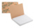 CreaStick Note S Eco bloček so samolepiacimi lístkami na zákazku, farba - natural, veľkosť - 50×75×9 mm