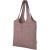 Trendy nákupná taška z recyklovanej bavlny s gramážou 150 g/m² s obsahom 7 litrov Pheebs, farba - vřesová bordó