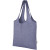 Trendy nákupná taška z recyklovanej bavlny s gramážou 150 g/m² s obsahom 7 litrov Pheebs, farba - vřesová modř