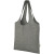 Trendy nákupná taška z recyklovanej bavlny s gramážou 150 g/m² s obsahom 7 litrov Pheebs, farba - heather black