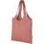Trendy nákupná taška z recyklovanej bavlny s gramážou 150 g/m² s obsahom 7 litrov Pheebs, farba - vřesová červená