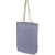 Nákupní taška s gramáží 150 g/m² z recyklované bavlny s přední kapsou o objemu 9 litrů Pheebs, farba - vřesová modř