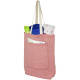 Nákupní taška s gramáží 150 g/m² z recyklované bavlny s přední kapsou o objemu 9 litrů Pheebs