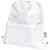 GRS recyklovaná taška so sťahovacou šnúrkou s objemom 9 litrov Adventure, farba - bílá