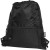 GRS recyklovaná taška so sťahovacou šnúrkou s objemom 9 litrov Adventure, farba - černá
